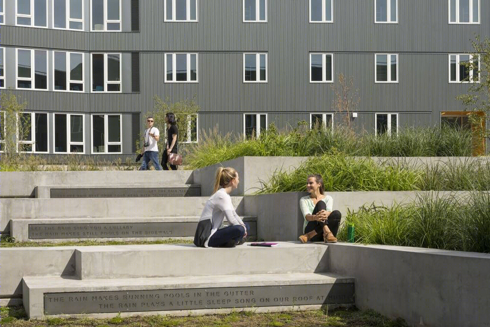 美国贝尔维尤学院学生公寓(2018)(NAC Architecture)设计-34