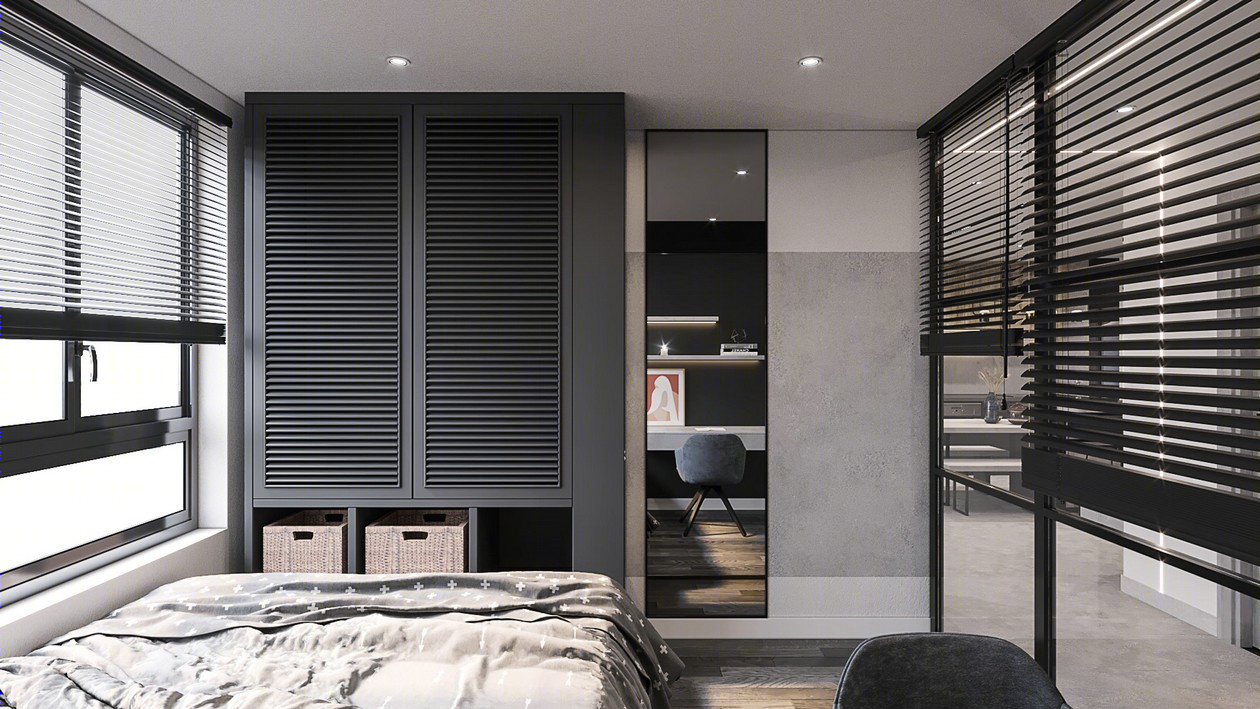 现代两居室 空间设计！-17