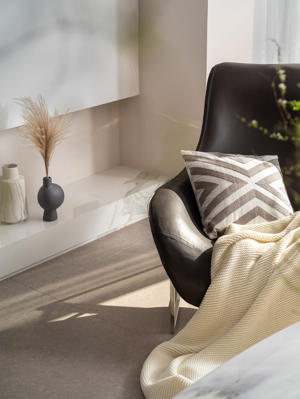 简约私宅,现代独立女性的理想家丨深圳市欧素娜空间设计有限公司-0