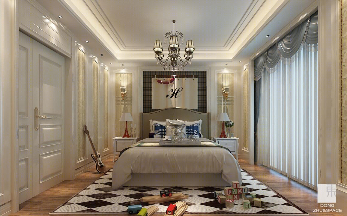 锦绣山庄奢雅混搭风，冯元明东筑空间打造别墅生活新境界-25