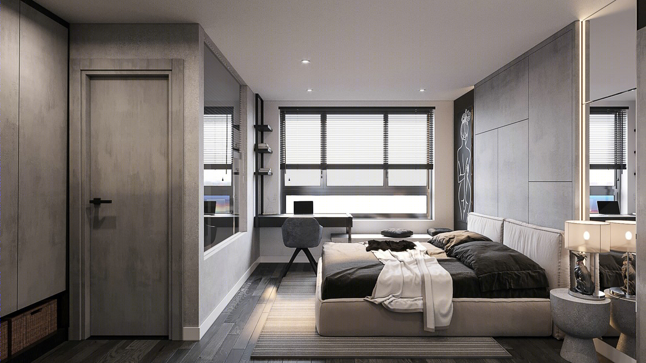 现代两居室 空间设计！-20