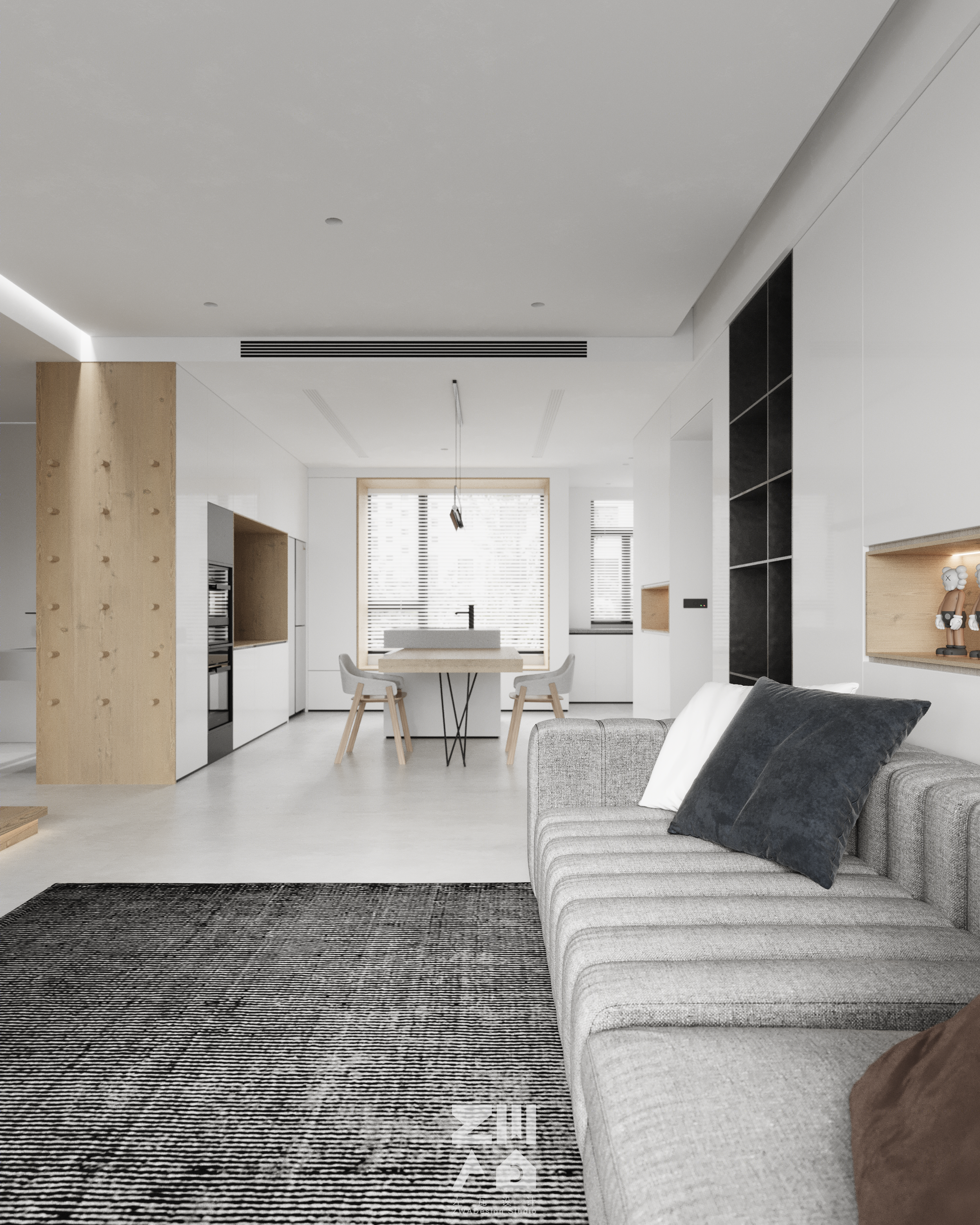 现代原木清新空间，呼吸之间尽享自然之美-6