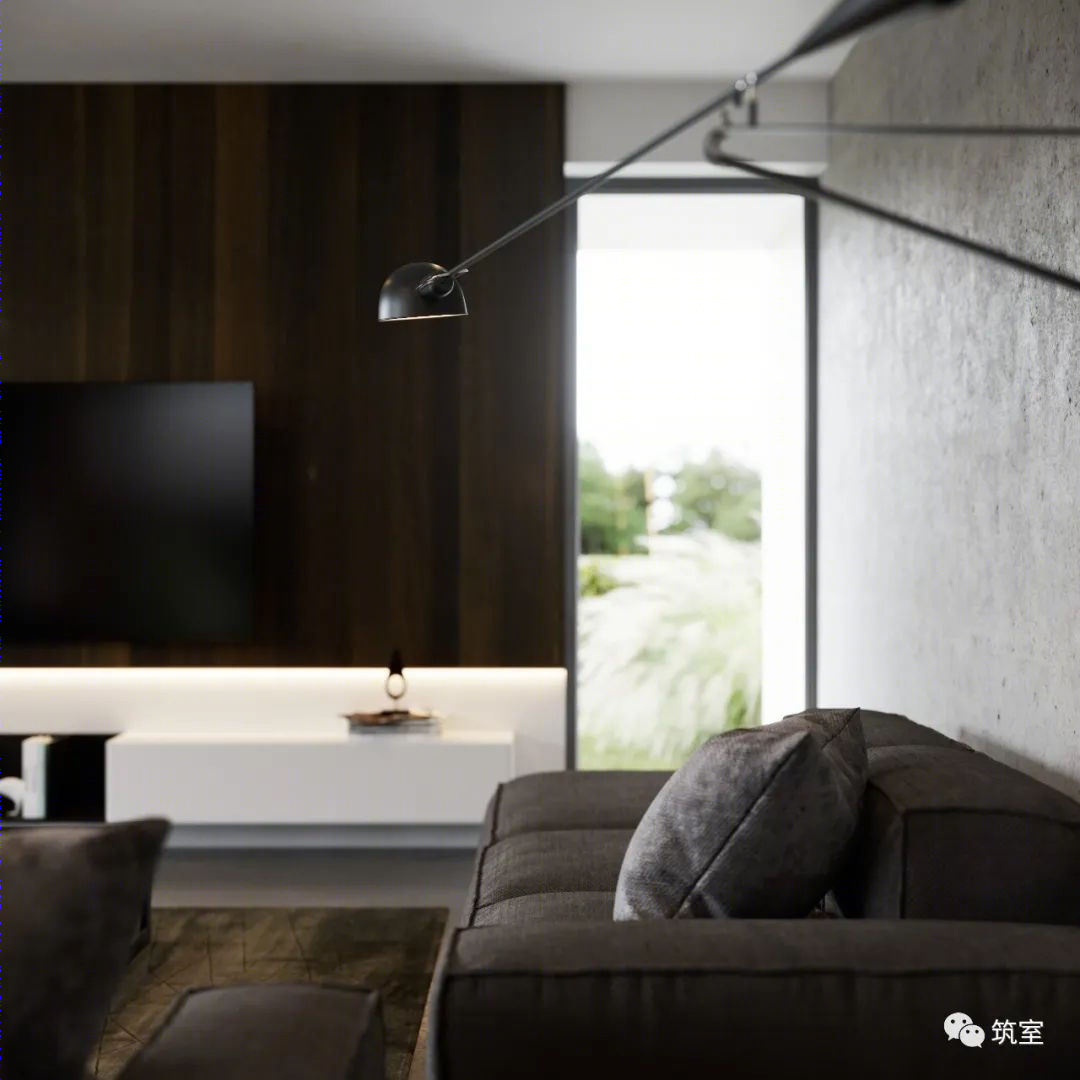 现代都市中的轻奢木质生活丨国际名师,国际知名设计公司-17