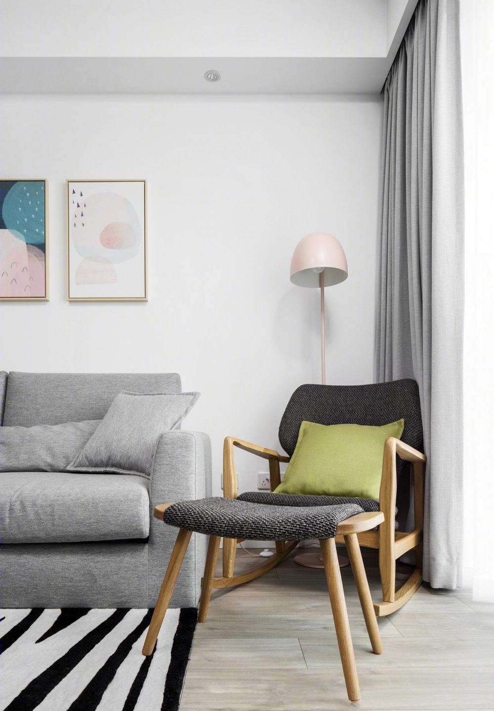 谷辰装饰-- 极简北欧风住宅设计-5