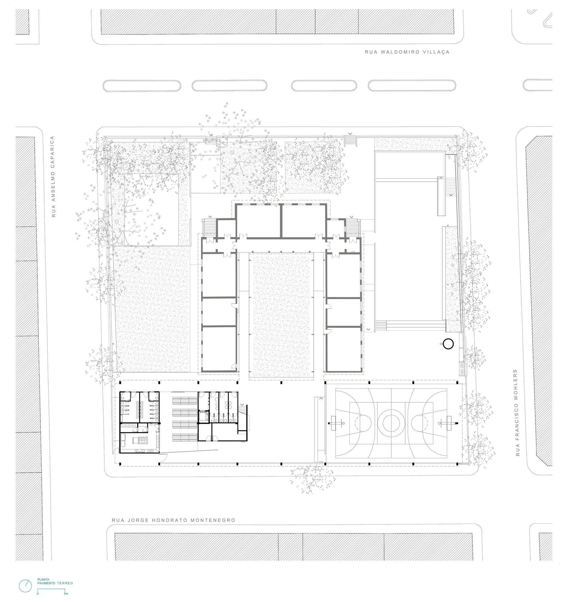 百年老校翻新记——巴西 Joanópolis 学校重建项目-13