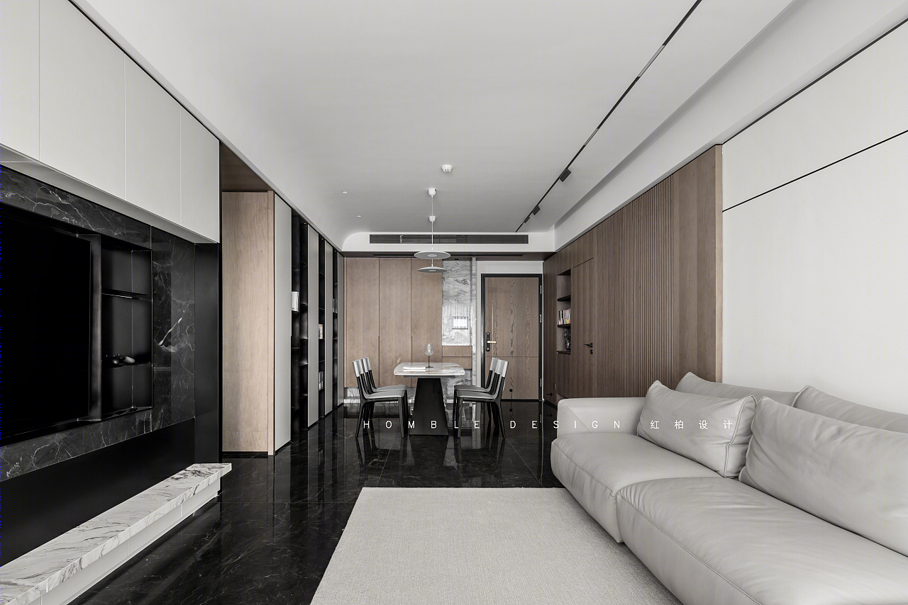 深木与白的极简搭配丨中国深圳丨红柏设计-6