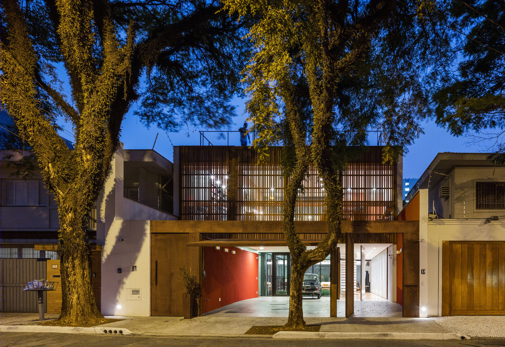 巴西休达街别墅 | 家庭生活的温馨重组-39