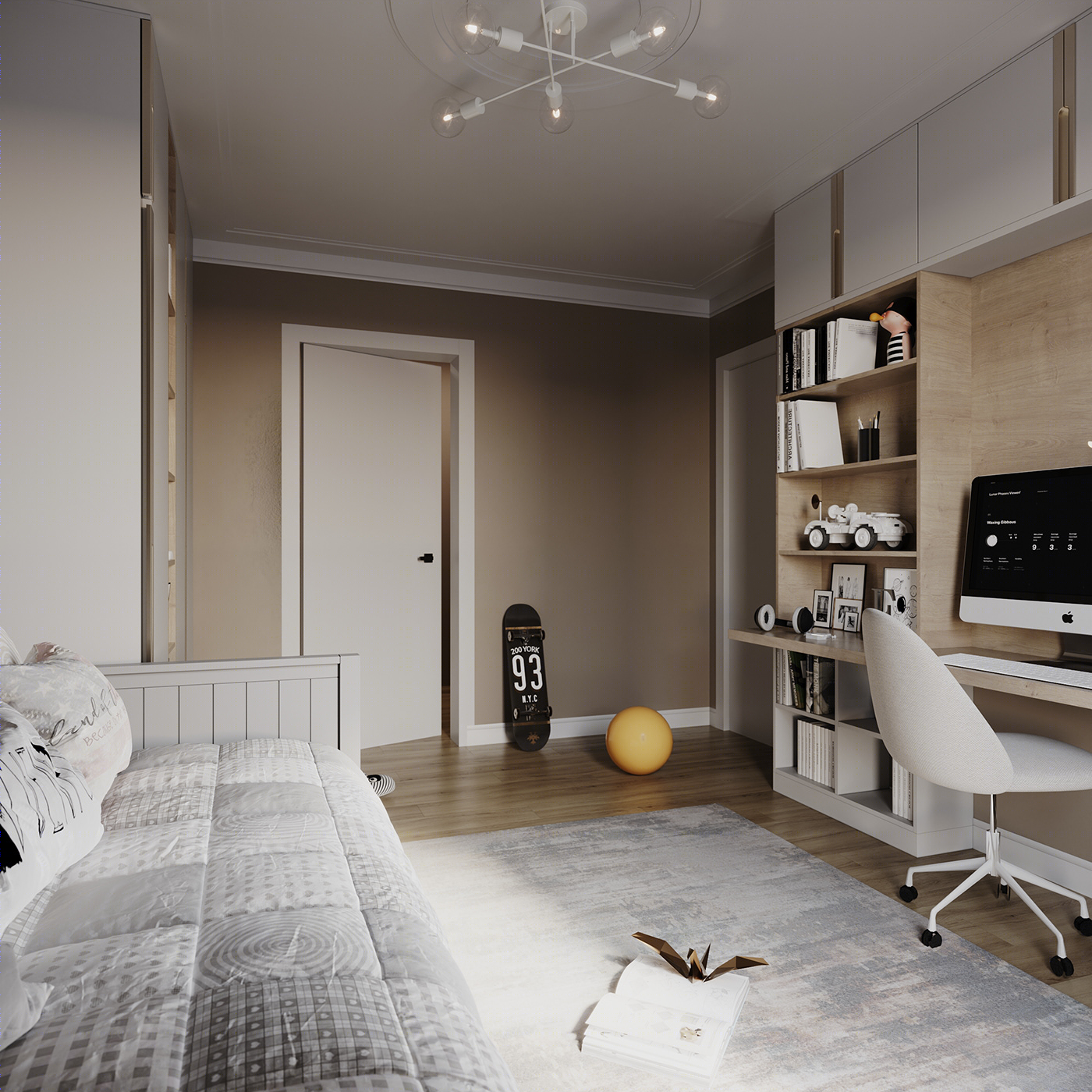 Anastasiya Gushchina丨平层丨Interior design project archviz-7