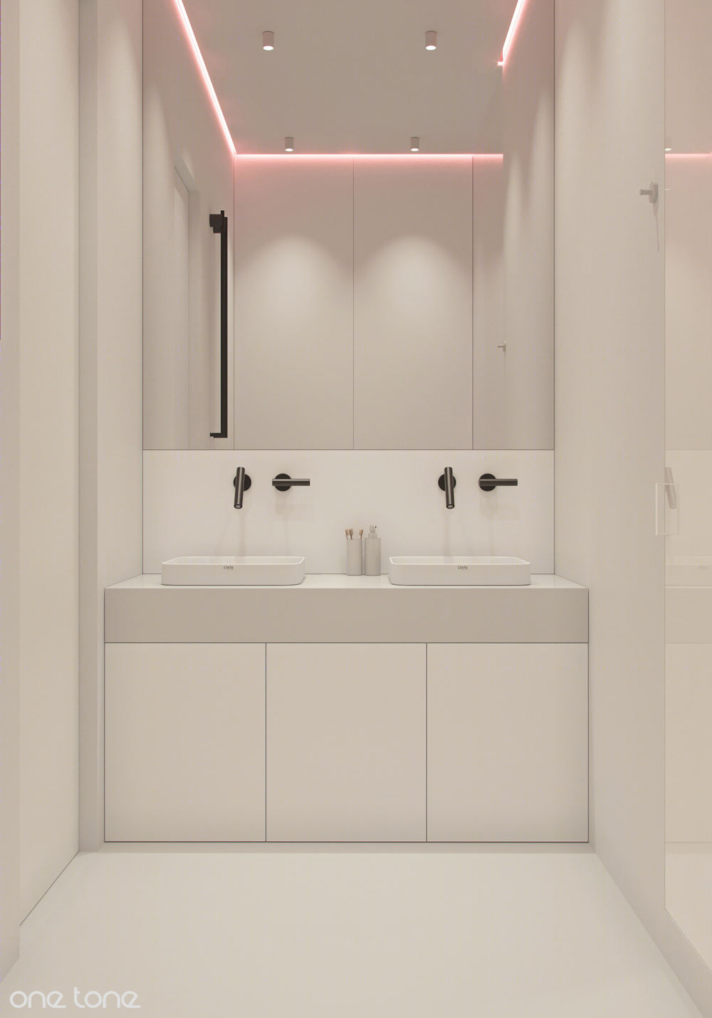 现代简约公寓设计丨俄罗斯莫斯科丨ONE TONE ARCHITECTS-21