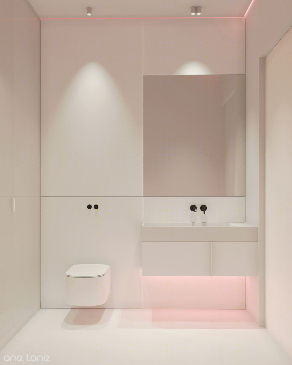现代简约公寓设计丨俄罗斯莫斯科丨ONE TONE ARCHITECTS-23