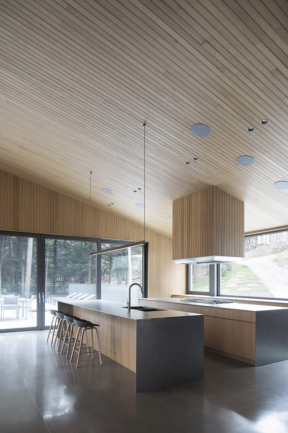 Memphremagog 湖岸住宅丨加拿大丨_naturehumaine-42