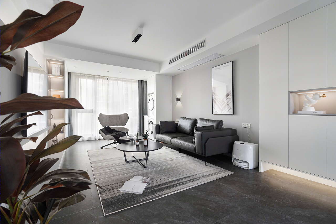 高级黑++ 简洁白住宅设计丨中国镇江丨观筑设计-10