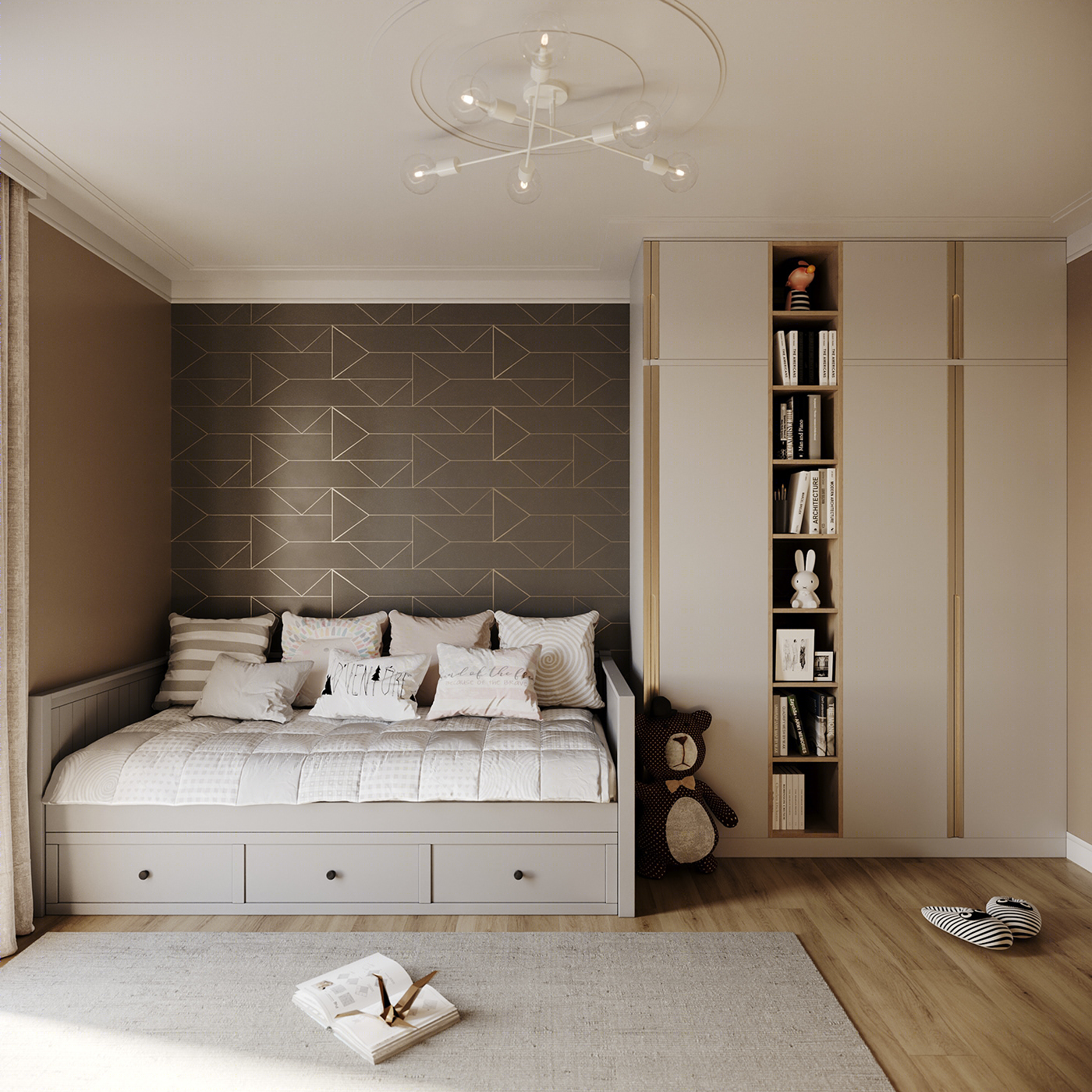 Anastasiya Gushchina丨平层丨Interior design project archviz-8