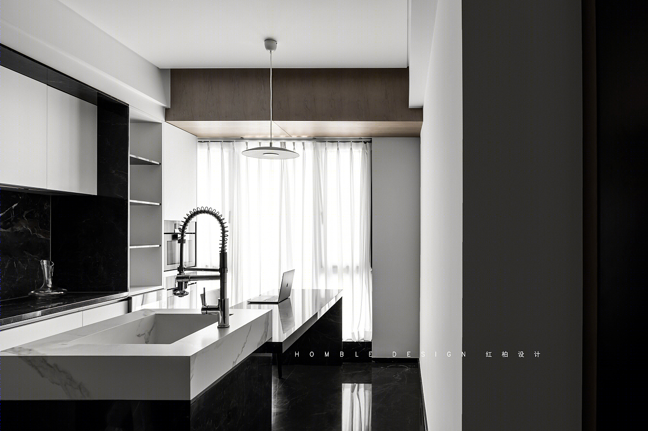 深木与白的极简搭配丨中国深圳丨红柏设计-16