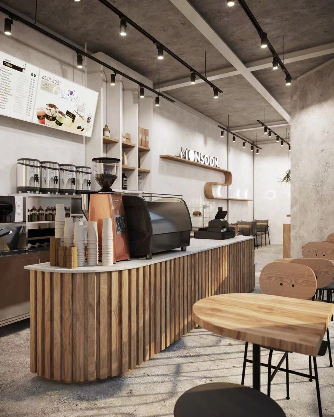 「回甘」咖啡店设计-9