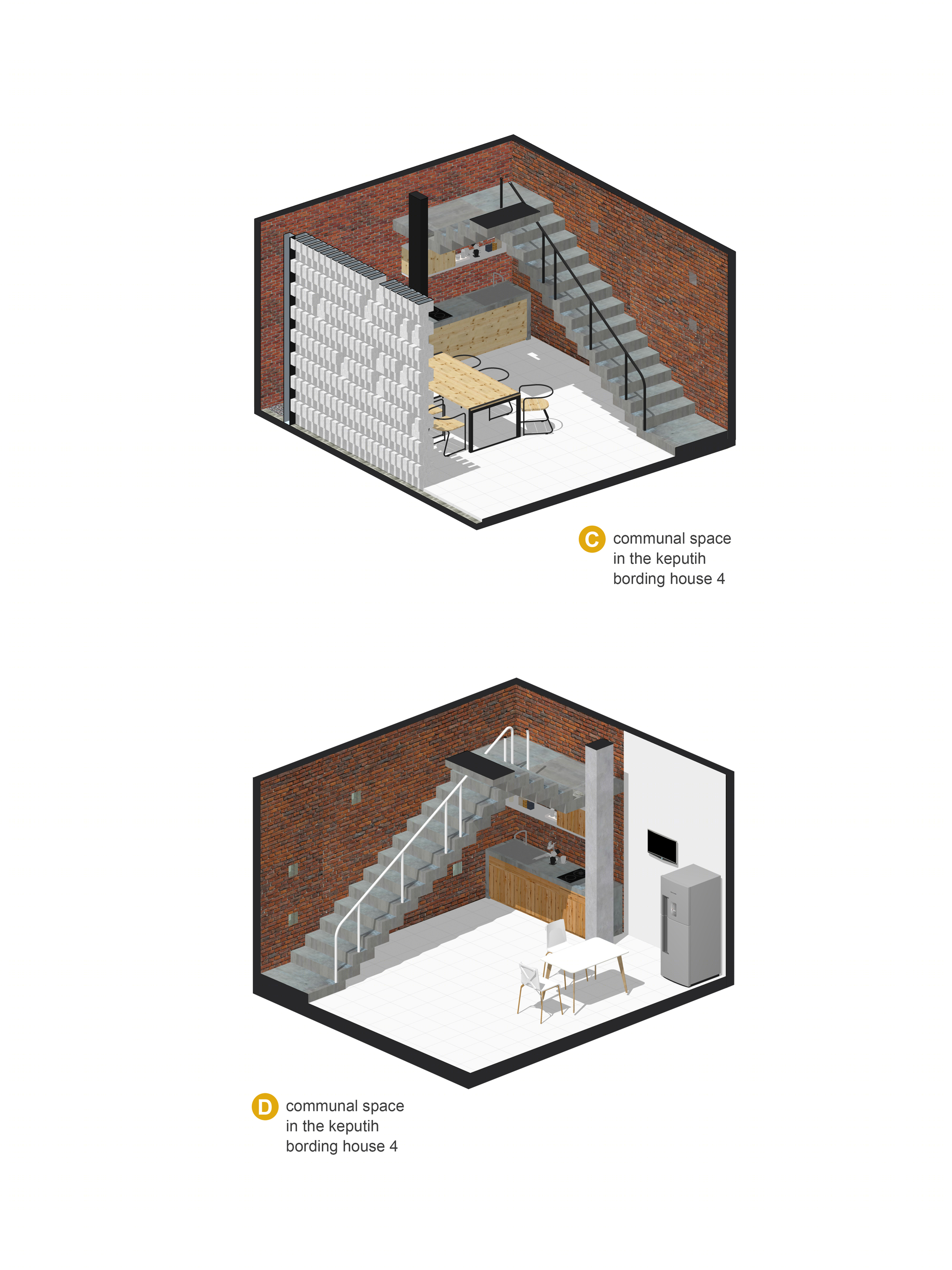 二元公寓 · Binary Boarding House丨印度丨安迪·拉赫曼建筑事务所-29