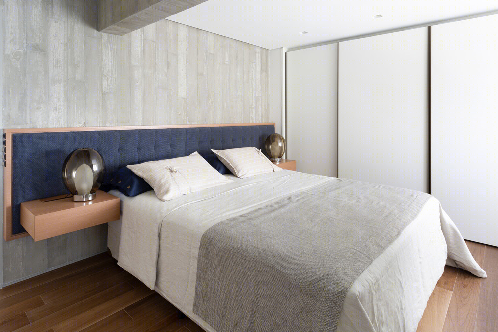 巴西现代简约公寓 | 社交大厅与私密空间的完美整合-44