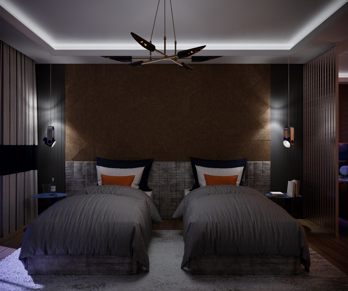 Anastasiya Gushchina丨平层丨HILL PARK KIDS ROOM-1