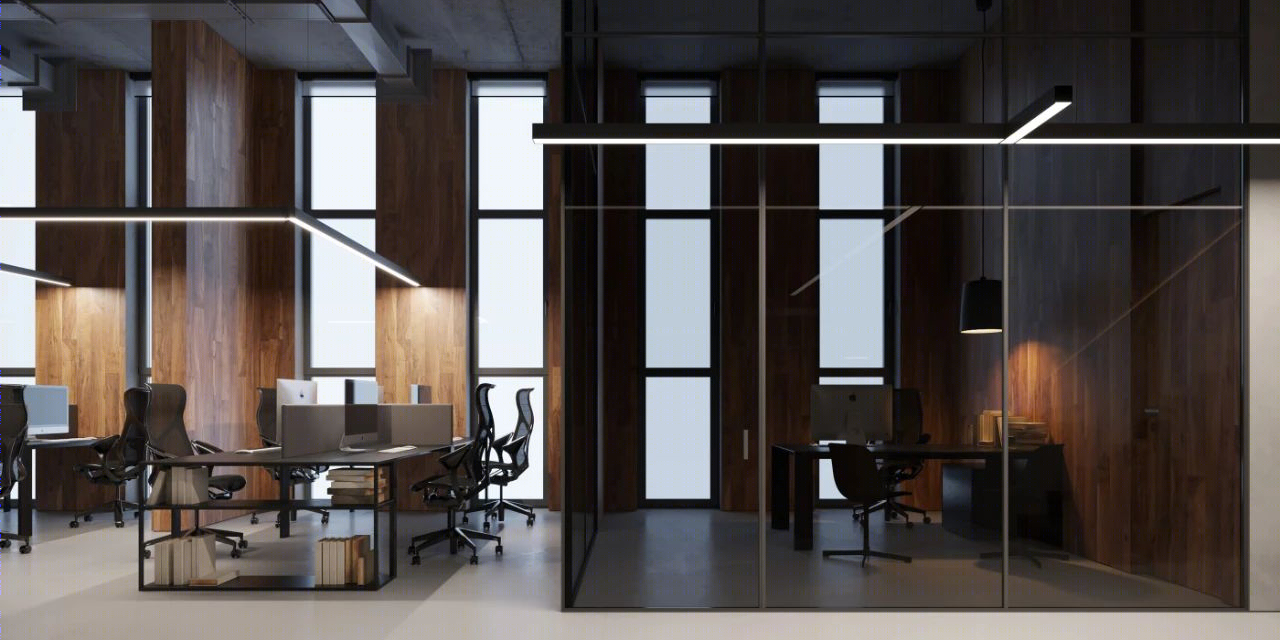 现代工业风格办公室设计丨Igor Sirotov-13