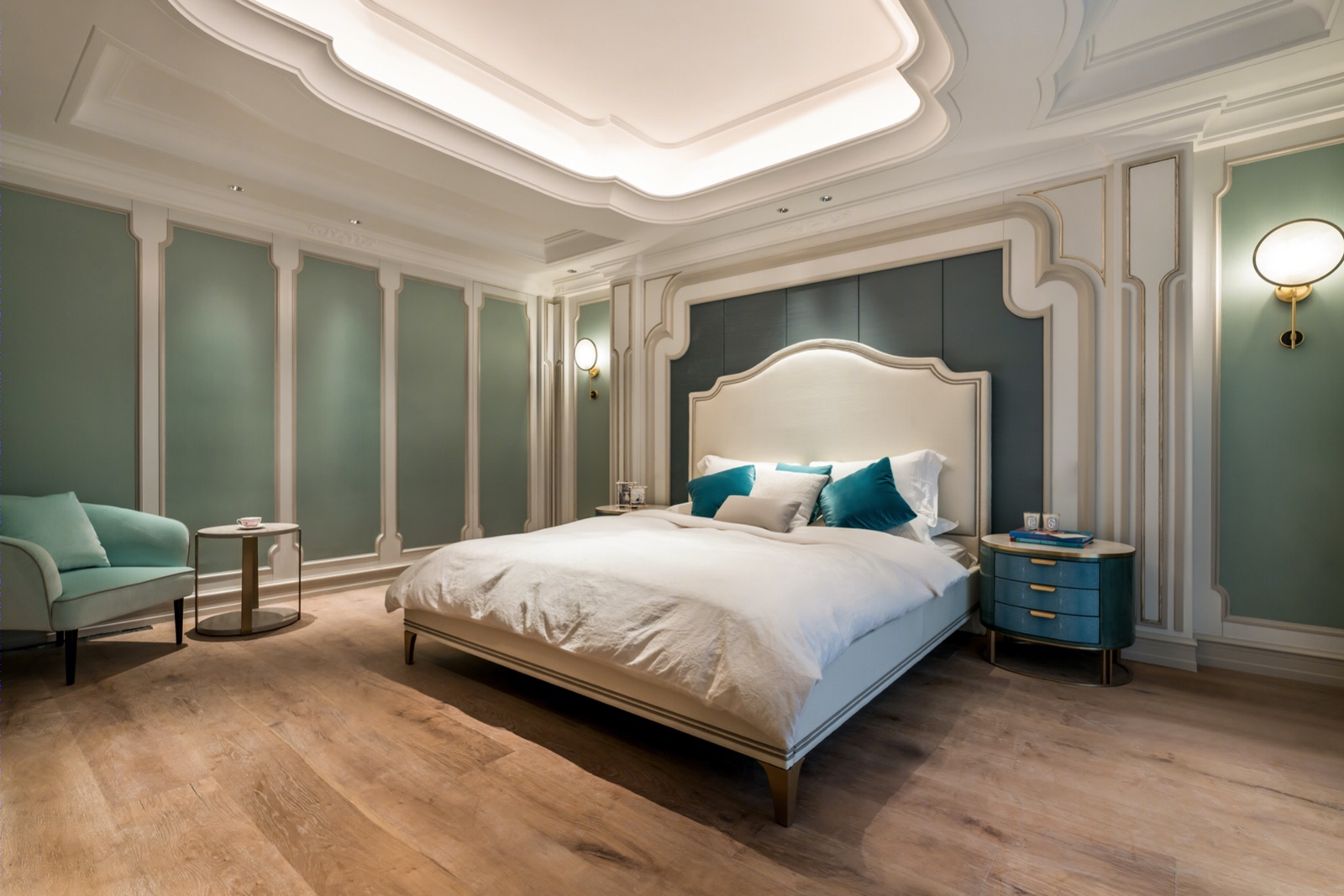 成都阳光大宅 | 印象派艺术风格的多功能浪漫空间-30