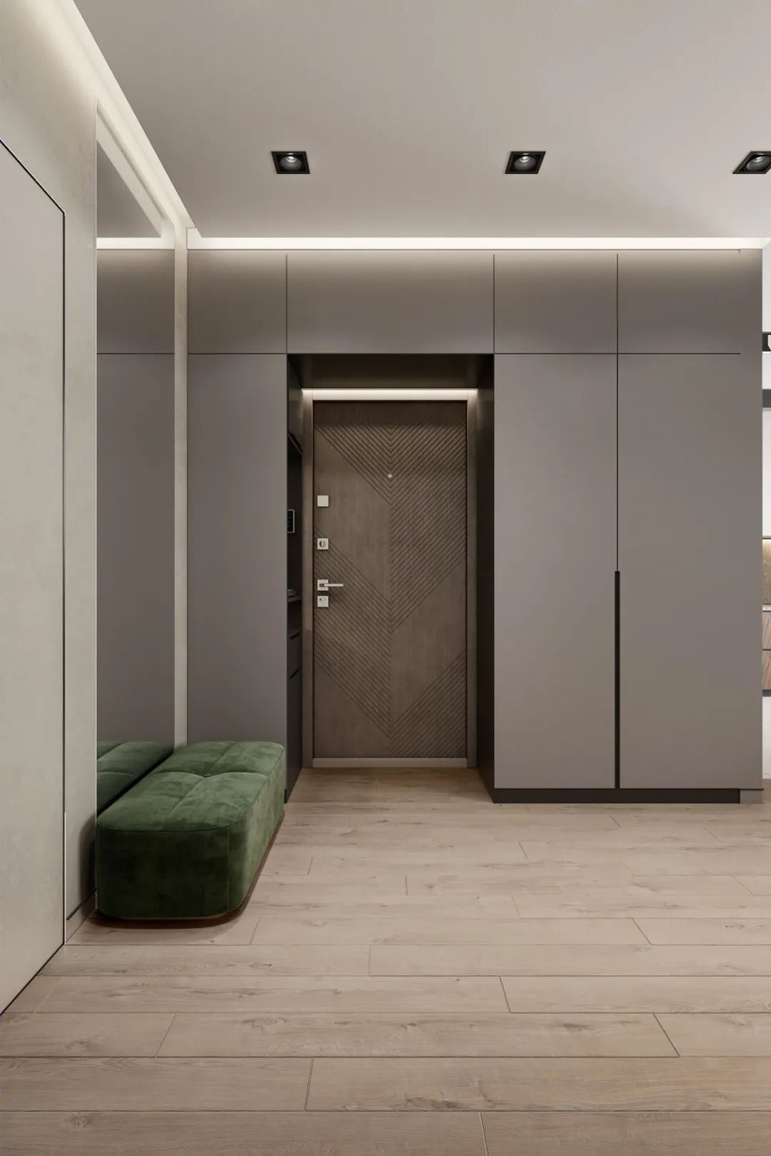 95㎡现代简约二居室丨Roomy Room Design-48