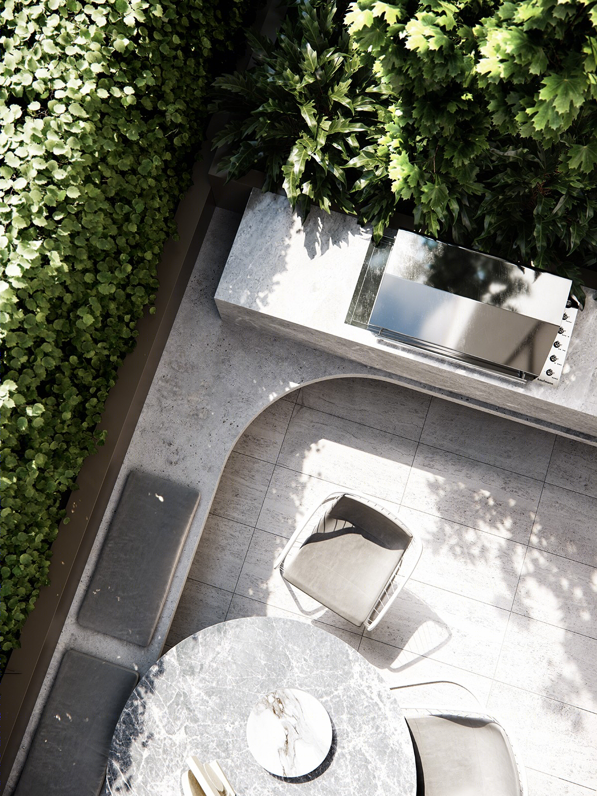 墨尔本,优雅,极简,充满质感和有机形态-8