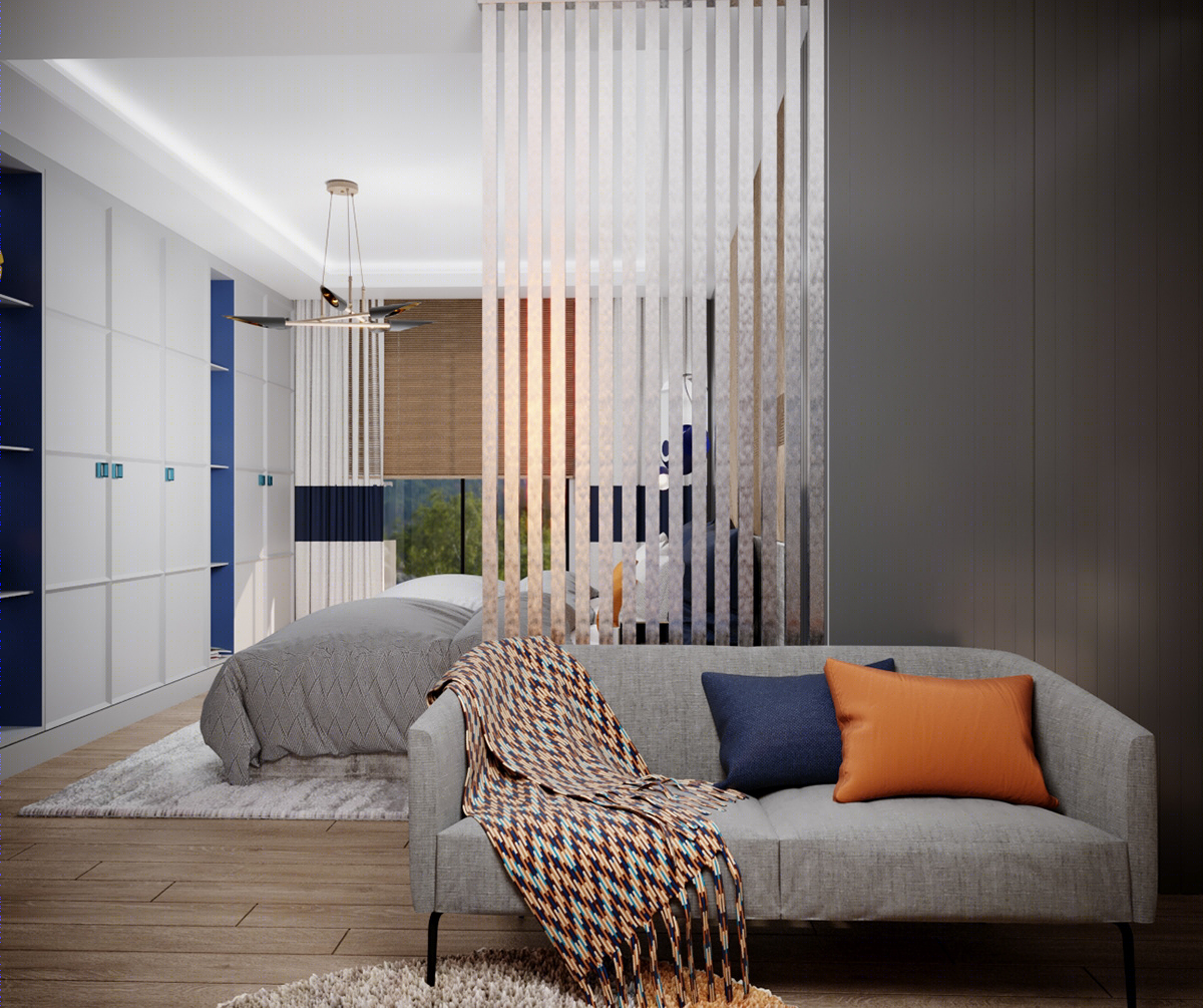 Anastasiya Gushchina丨平层丨HILL PARK KIDS ROOM-4