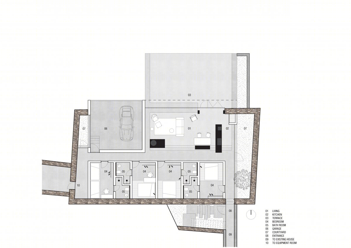 长城脚下旧仓库变宜居新住宅-41