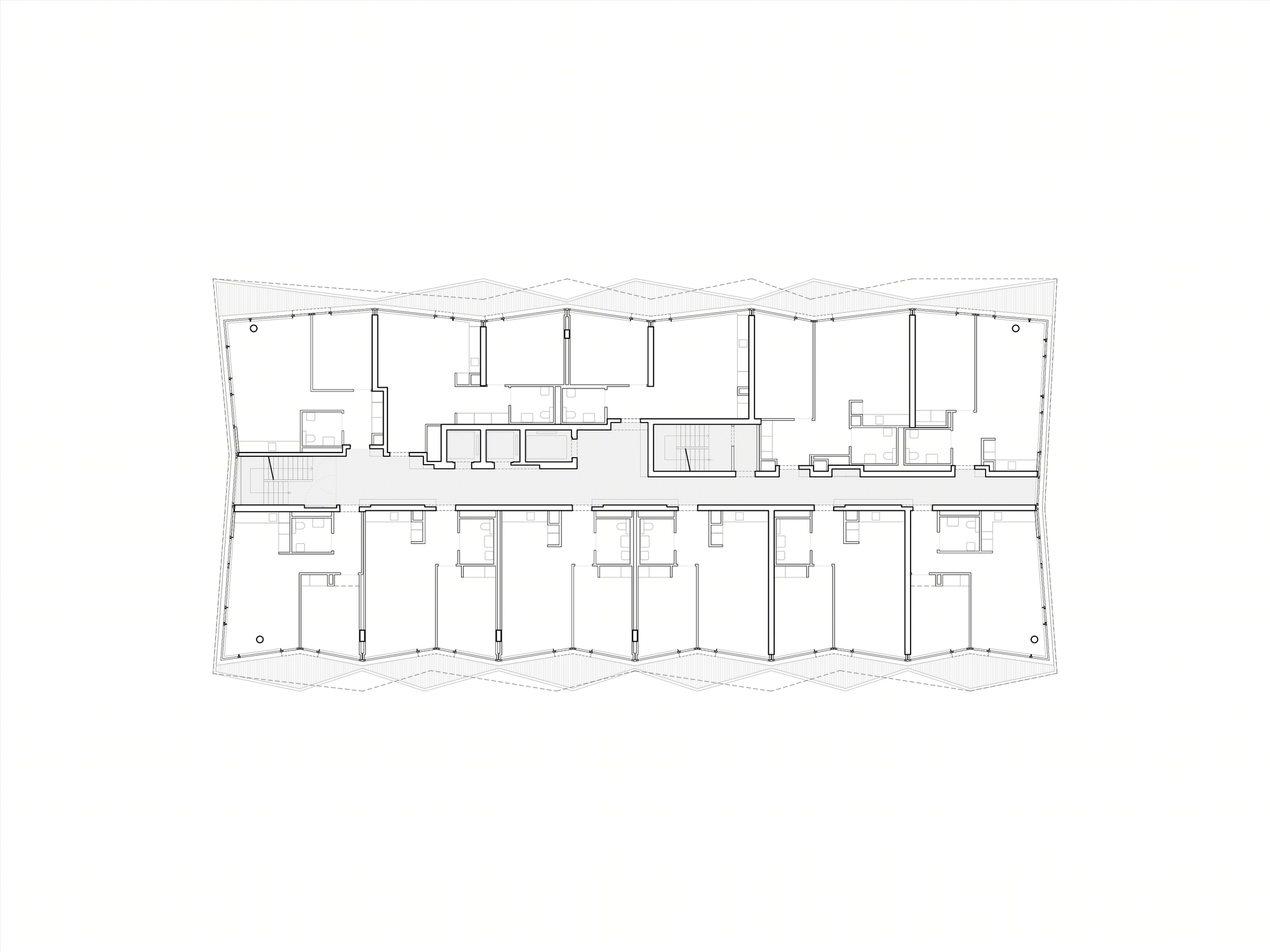 Les Ailes 住宅与办公塔楼-36