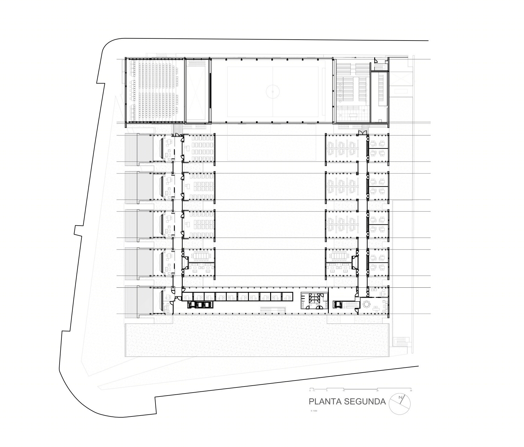 教育建筑新范例 | 贴近城市的教室皮肤-23