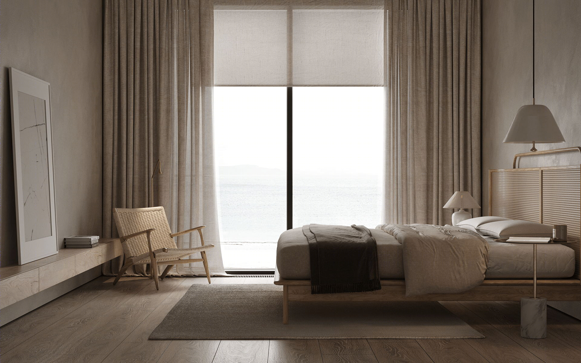 中性色系公寓设计 这也太有范儿了吧！-13