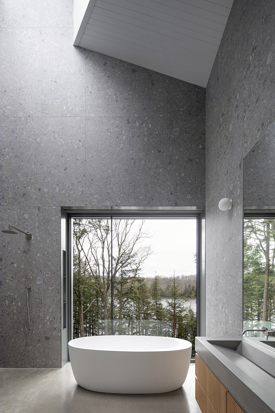 Memphremagog 湖岸住宅丨加拿大丨_naturehumaine-55