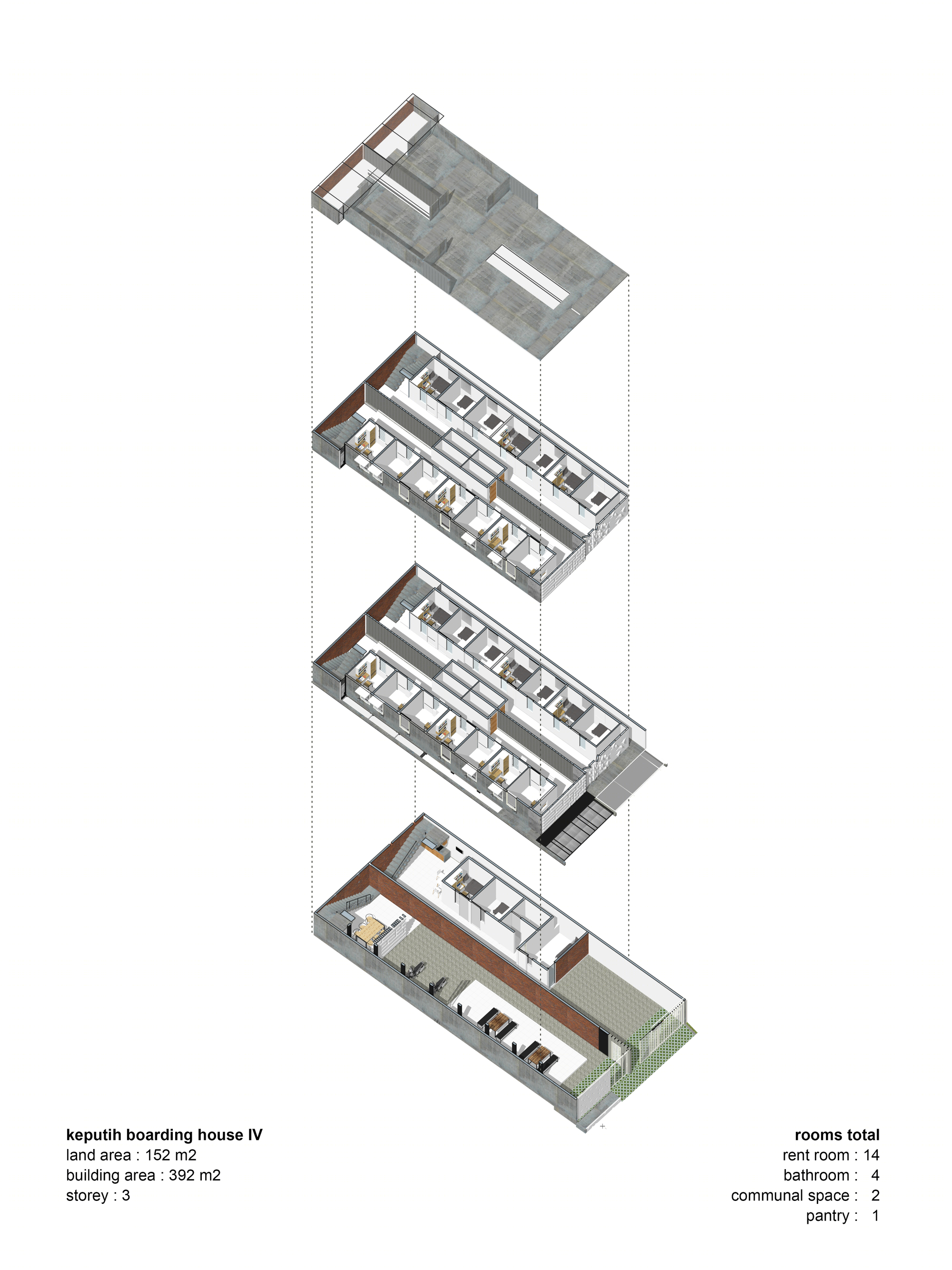 二元公寓 · Binary Boarding House丨印度丨安迪·拉赫曼建筑事务所-31