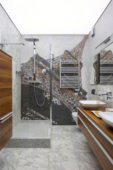 马赛克内饰设计案例精选丨ELLEdecoration-31