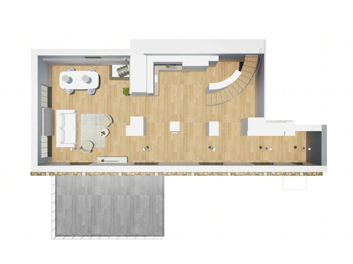 意大利利古里亚风格的山林别墅改造-21