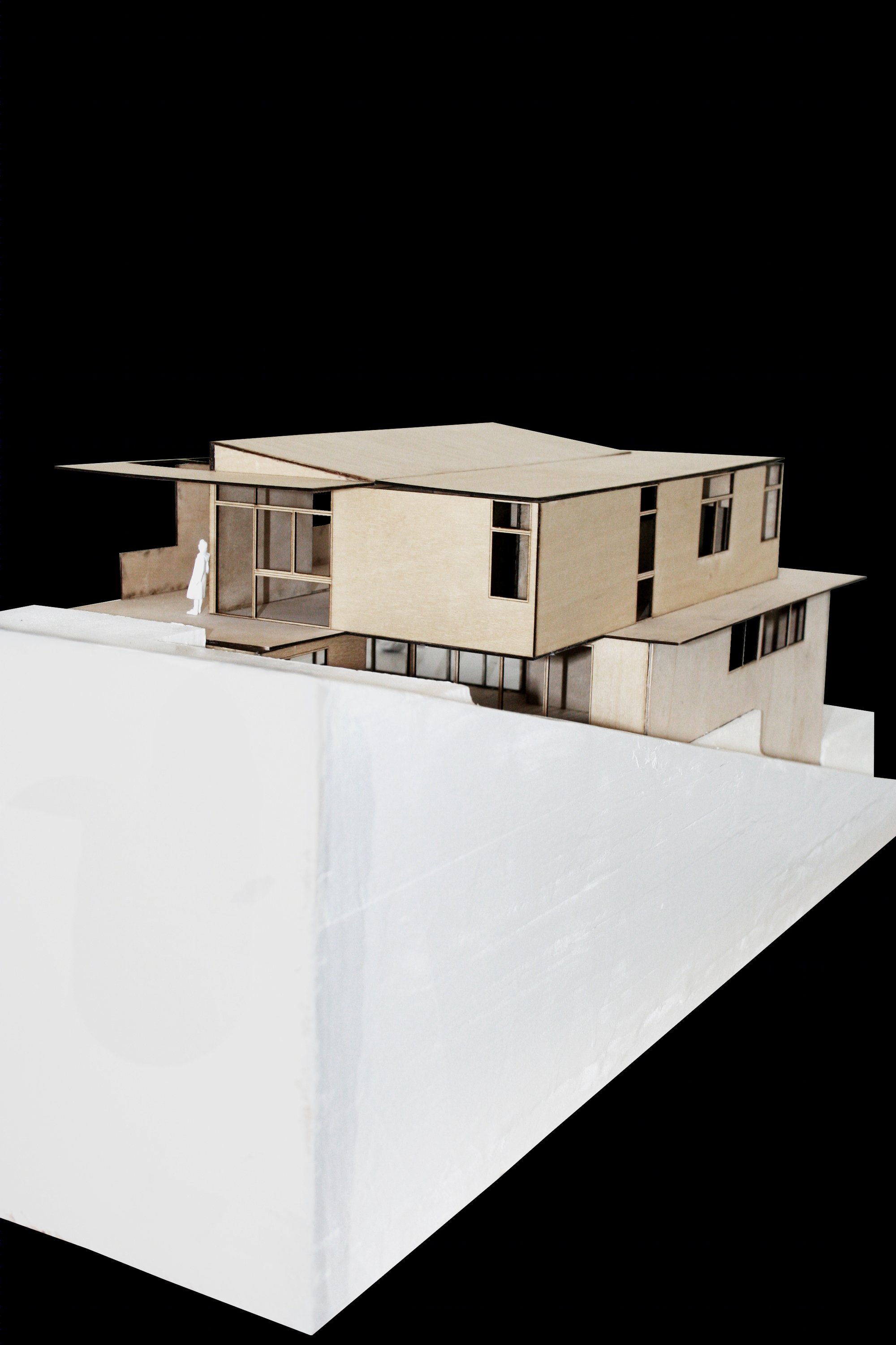 洛杉矶斜坡上的三层阶梯别墅(The Three Step House)-48