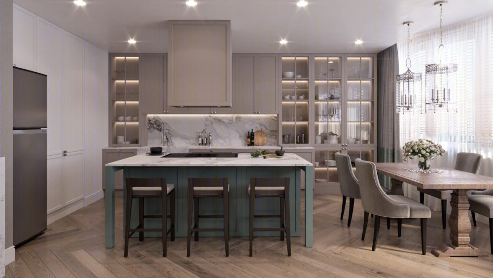 现代美国公寓设计实例-2