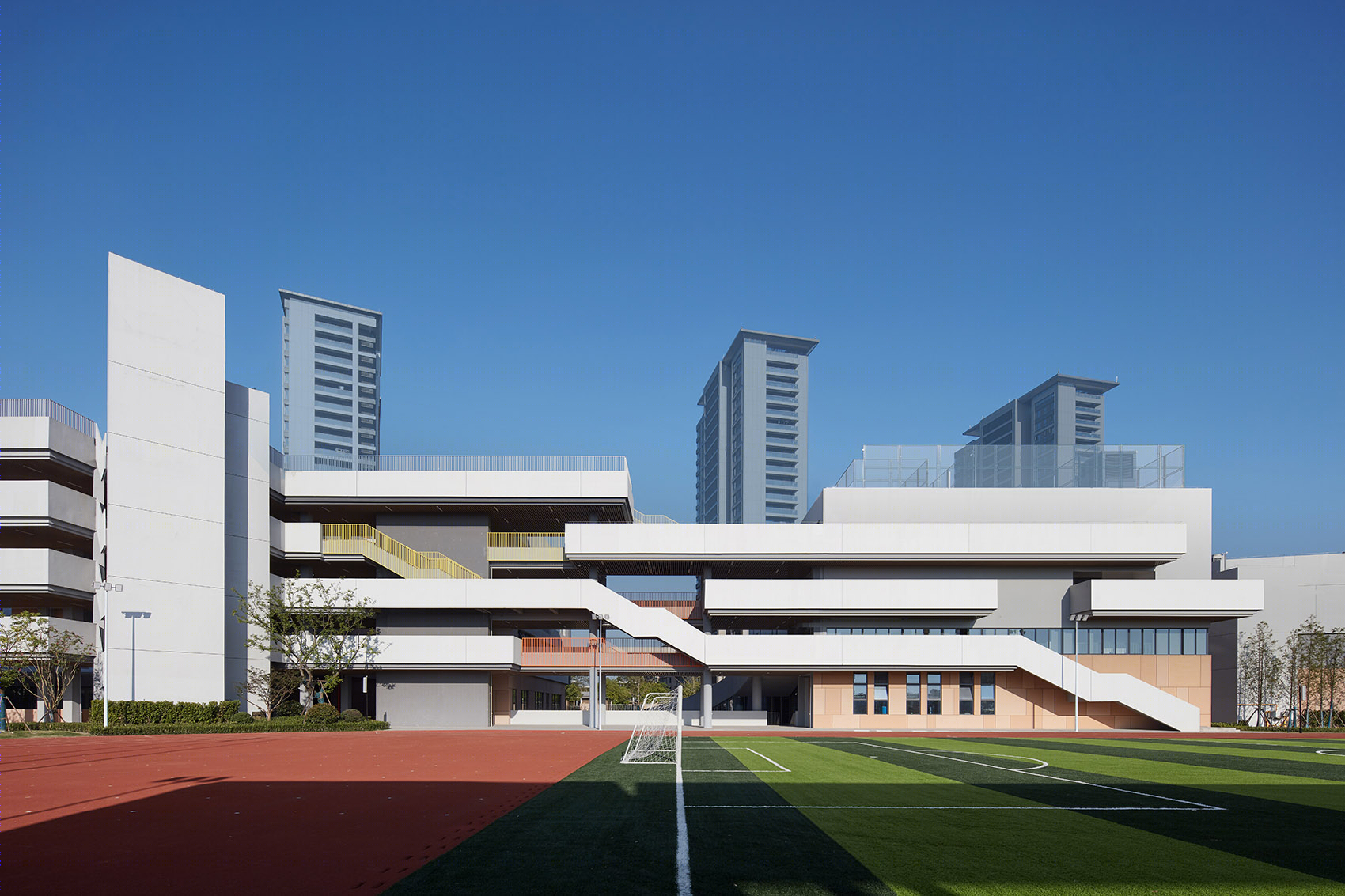 杭州师范大学附属竞潮小学及幼儿园丨中国杭州丨UA尤安设计-3