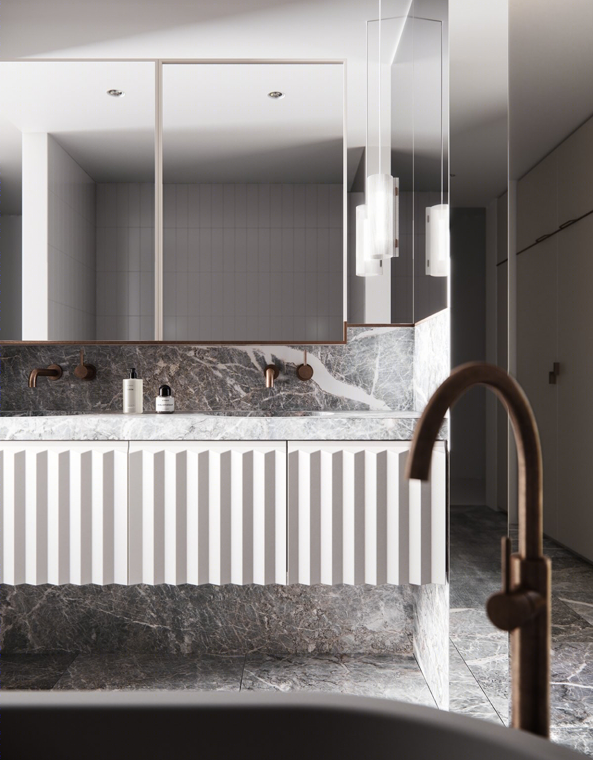 墨尔本,优雅,极简,充满质感和有机形态-10