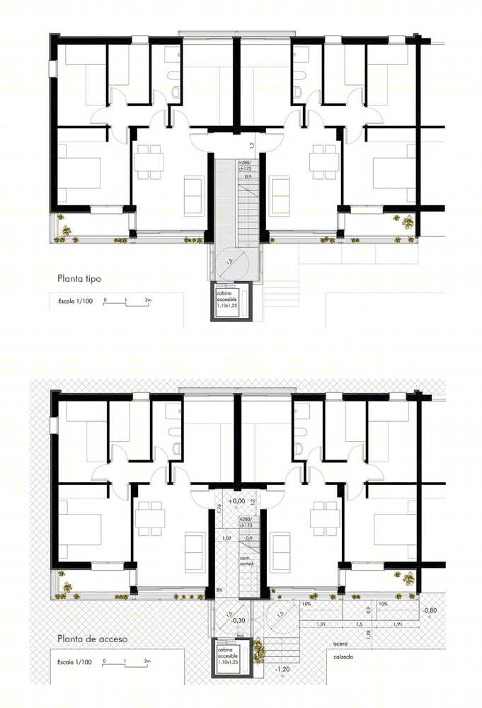马德里社区住宅修复示范项目-51