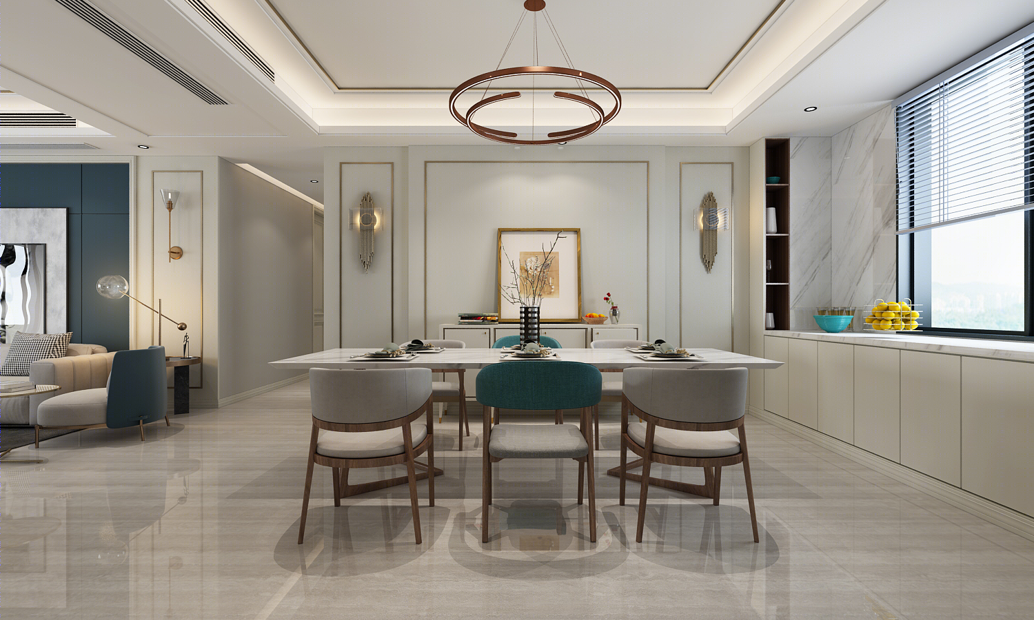 小轻奢风打造走心空间，知名设计师助力项目成功-6