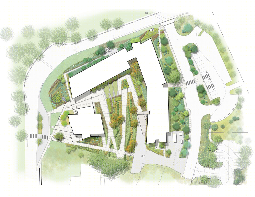 美国贝尔维尤学院学生公寓(2018)(NAC Architecture)设计-40