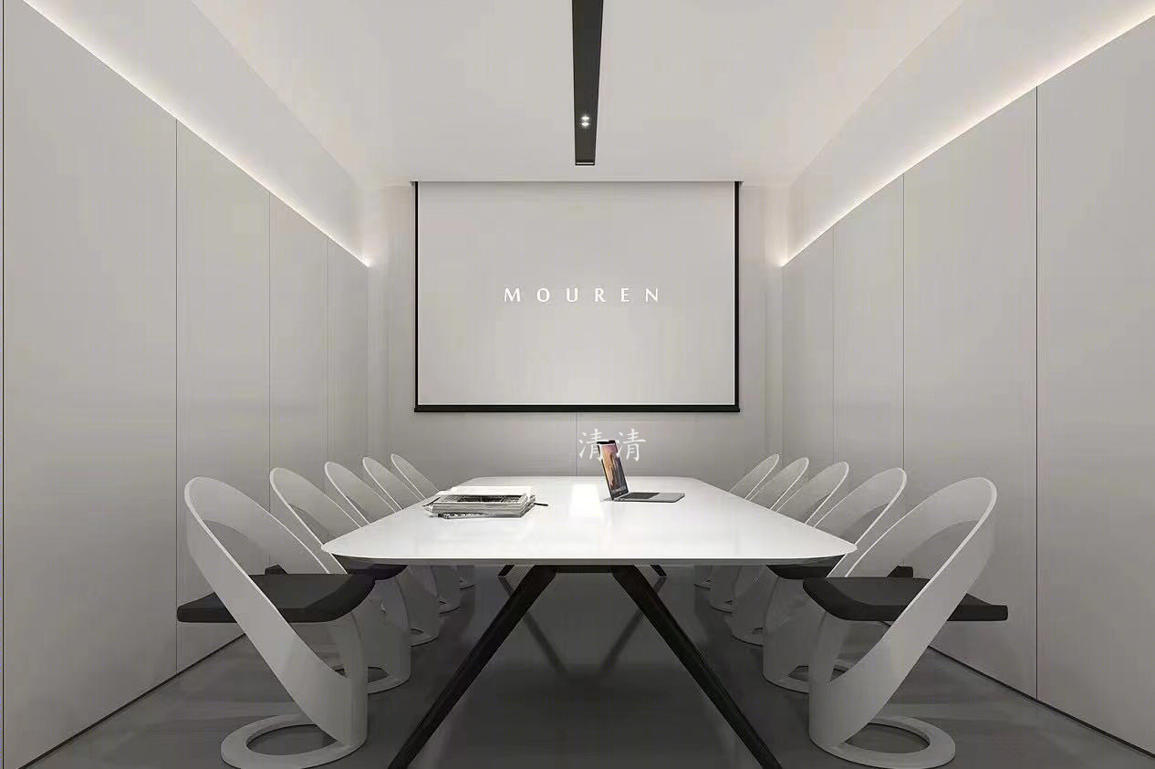 现代简约多功能会议室设计典范-3