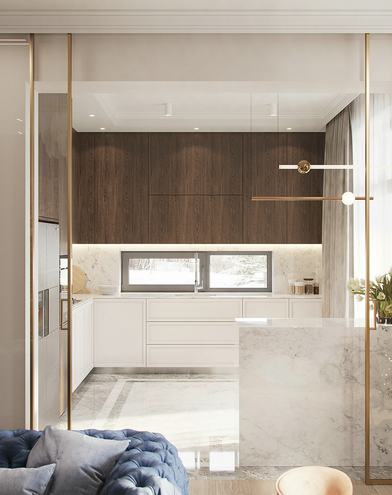 简约风格公寓设计，年费会员免费下载高清原图-8