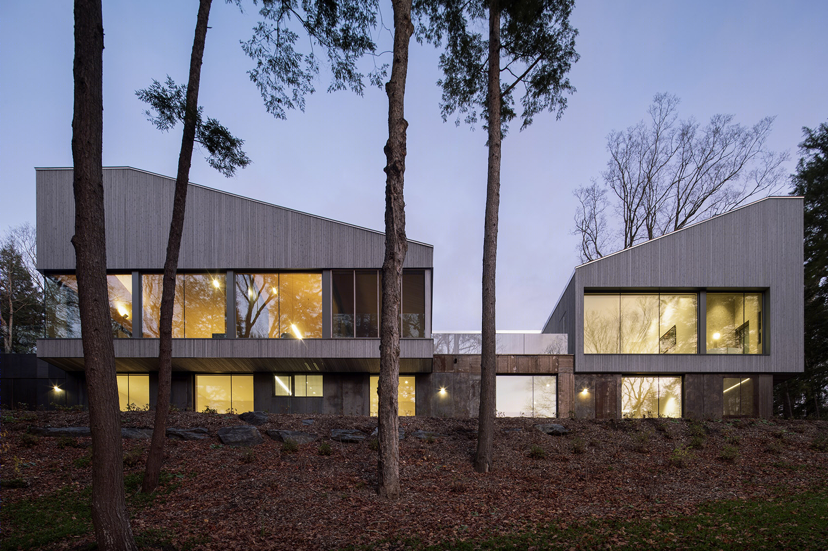 Memphremagog 湖岸住宅丨加拿大丨_naturehumaine-68