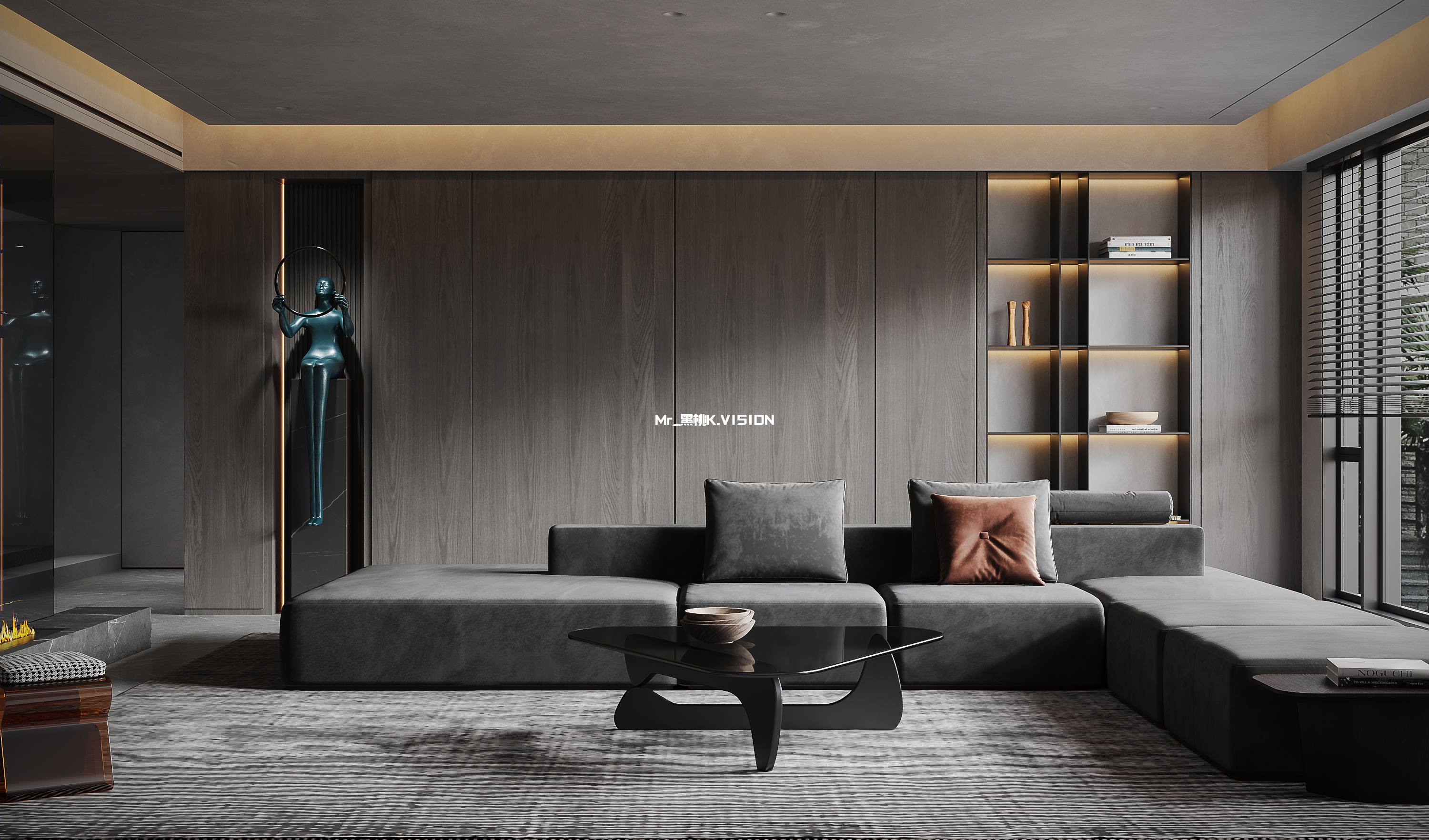 二零二零收官之作/现代黑白灰            
            -1