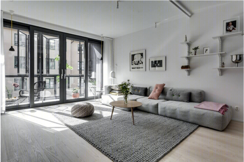 北欧风灰色调的优雅静谧-2