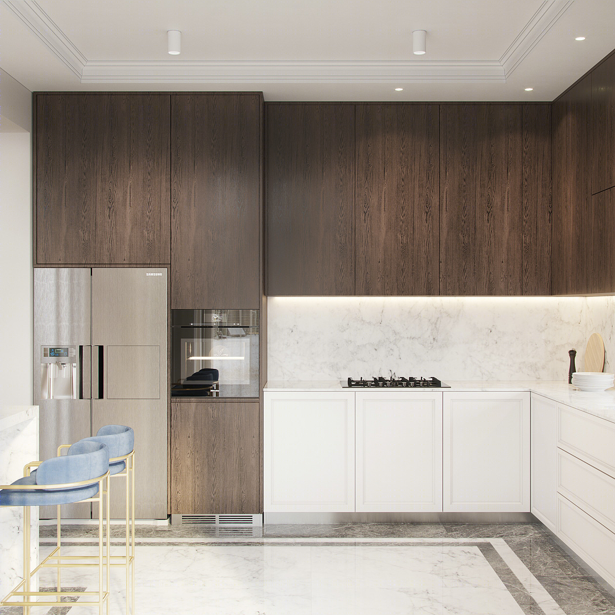 简约风格公寓设计，年费会员免费下载高清原图-10