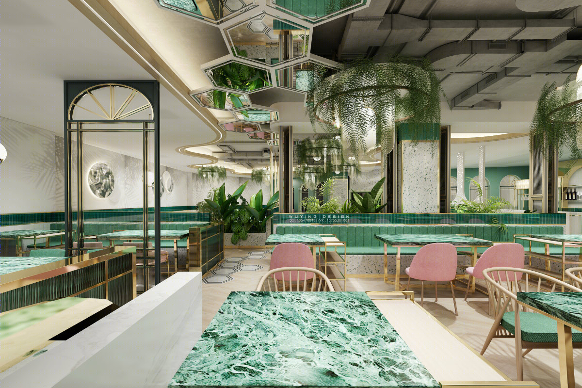 独特烤鱼店设计丨無影设计-8