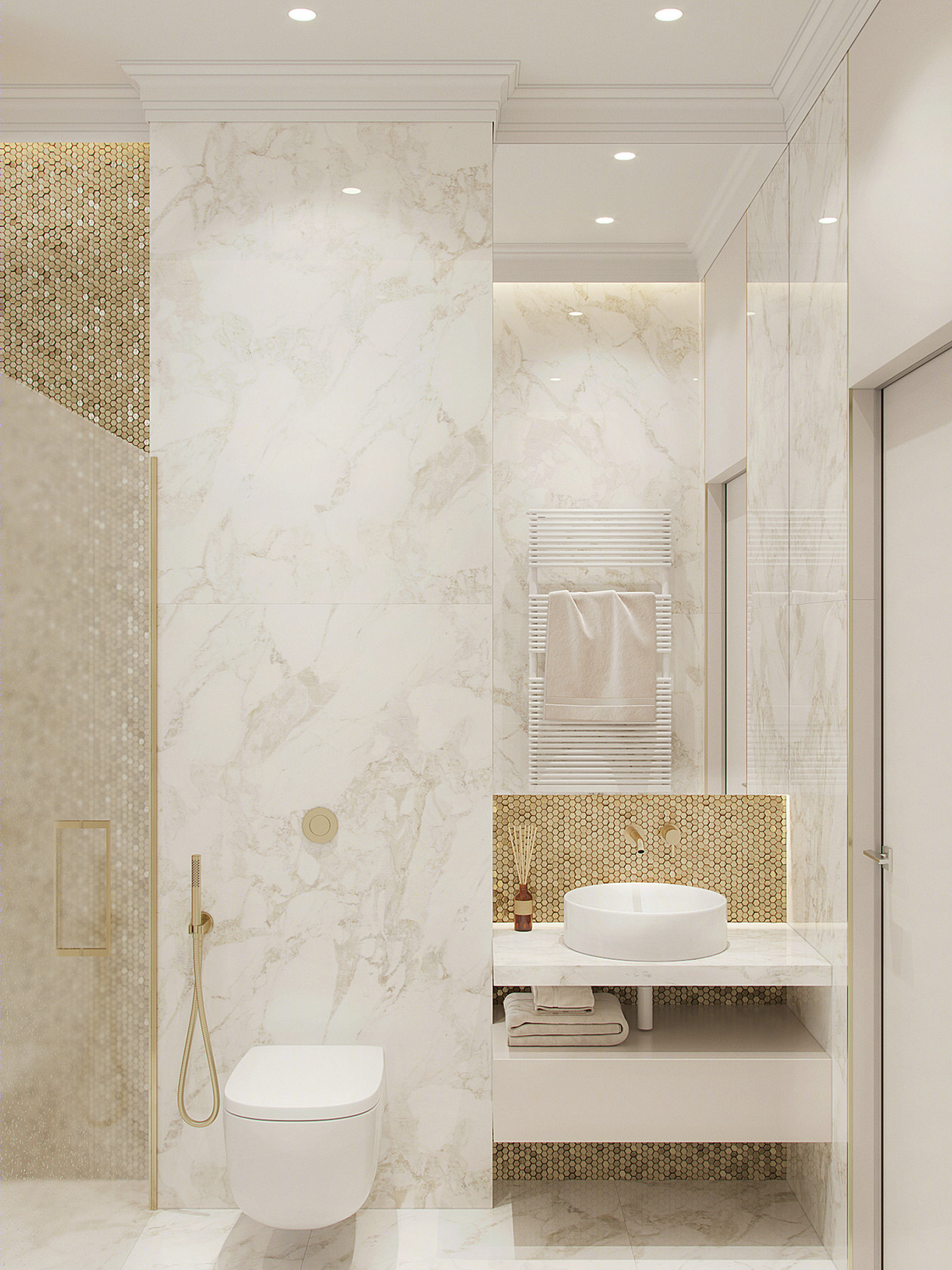 简约风格公寓设计，年费会员免费下载高清原图-11